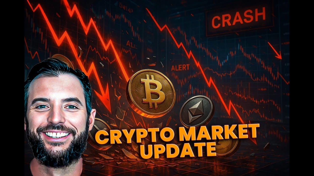 The episode breaks down current crypto market volatility, explaining fear and greed signals, whale activity, ETF developments, and institutional moves shaping short-term and long-term sentiment.