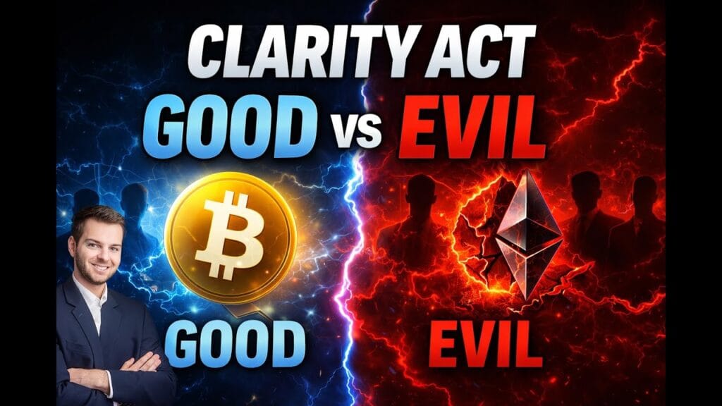 This Crypto 101 Rundown breaks down Bitcoin’s potential bullish reversal, industry pushback against the Clarity Act, and what MrBeast’s Ethereum-linked investment signals for mainstream crypto adoption.